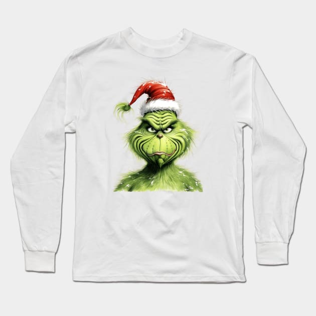 THE GRINCH Long Sleeve T-Shirt by Drank